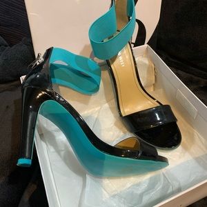 Nine West strappy heels